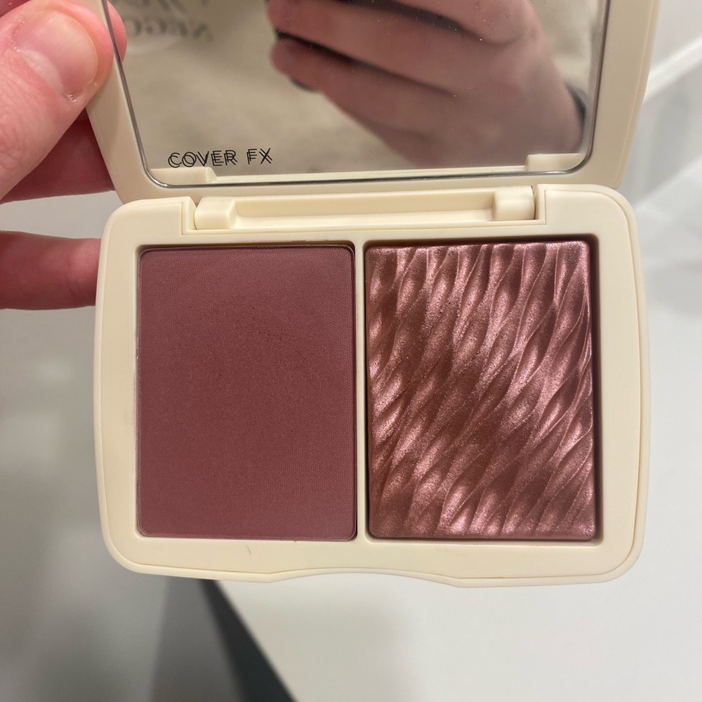 Cover FX Sweet Mulberry Blush Duo - Never used!